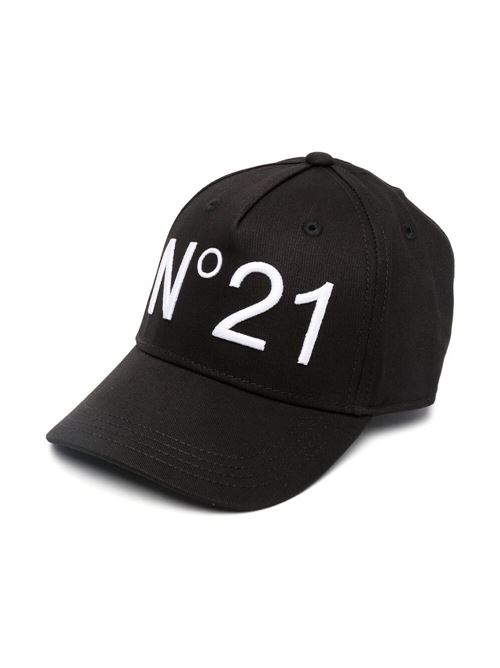 Cappello da baseball nero N°21 Kids | N2143FN00410N900